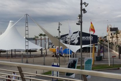 EL Puerto se prepara para la Volvo Ocean Race.