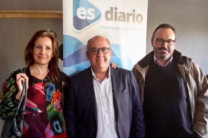 Arantxa Vallés, Álvaro Errazu y Rodolfo Ferrer