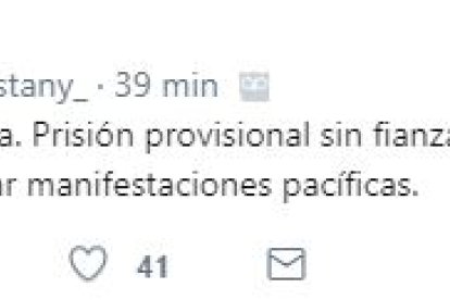 Reacciones valencianas a la detención de 