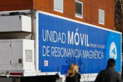 Ejemplo de Unidad Móvil para resonancias