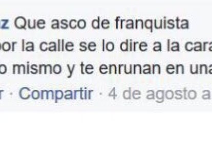 Un candidato de Izquierda Unida amenaza de muerte a un diputado nacional