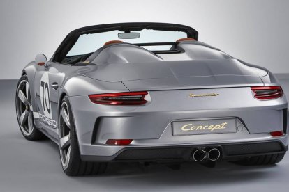 Porsche 911 Speedster Concept-trasera