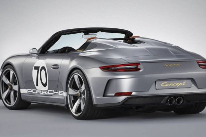 Porsche 911 Speedster Concept-trasera