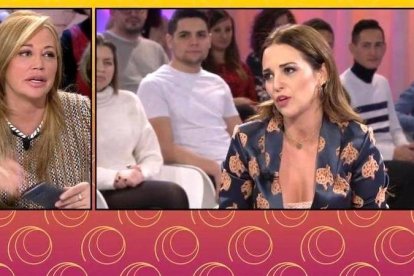 Belén Esteban quiso advertir a Paula Echevarría para que tenga más cuidado.