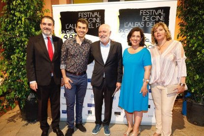 Alcalde, Daniel Muriel, Iborra, Raquel Huete y Maite García