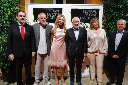 Vicente Arques, Iborra, Jordi Rebellón, Elis Matilla y  Maite García