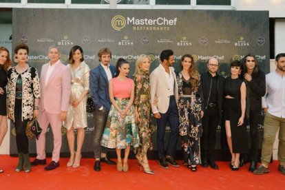 Una de las últimas incursiones de Dafne Fernández en televisión fue en "MasterChef Celebrity" 2018.