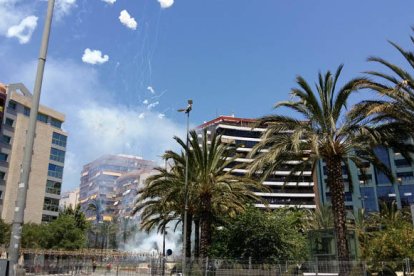 El Concurso de Mascletàs anuncia el inicio de las fiestas de Hogueras.