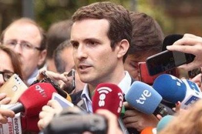 Pablo Casado asegura que él no es la tercera vía de nada ni nadie.