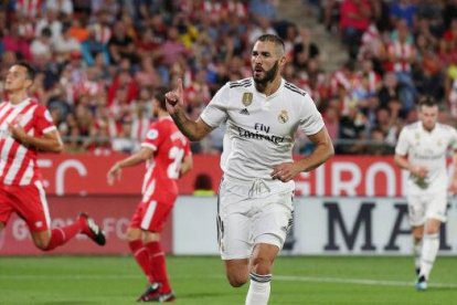 A falta de Cristiano, bueno es Benzema para meter los goles, piensa Lopetegui.