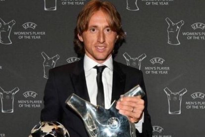 Luka Modric, mejor jugador de Europa.