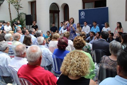 María Dolores de Cospedal en Murcia.