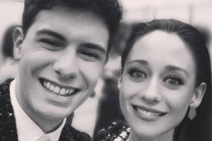 Una foto de Alfred y Elena juntos, publicada en Instagram