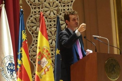 Pablo Casado en el Ateneo