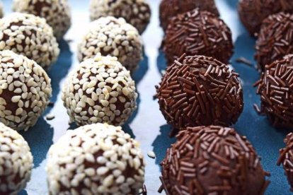 Deliciosa y sencillísima receta de trufas de chocolate