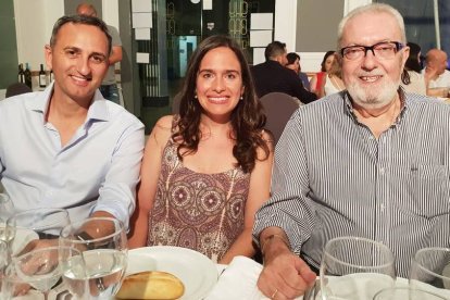 César Sánchez, Belén Hoyo y Pedro Agramunt.