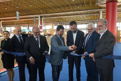 Momento de la inauguración de otra nueva edición de Futurmoda.