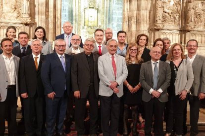 Representantes de colectivos profesionales. Foto: José Cuñat