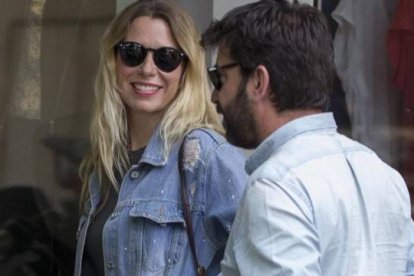 Arturo Valls y su mujer, Patricia.