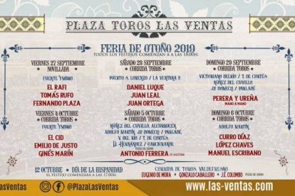 Carteles de la Feria de Otoño