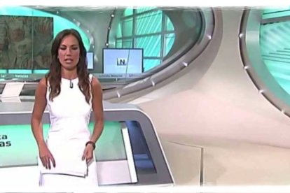 Cristina Saavedra en La Sexta Noticias.