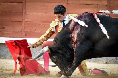 Garrido pudiendo por abajo