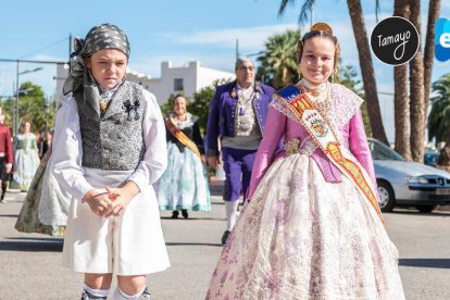 La Agrupación de Fallas del Marítimo homenajea a la Senyera