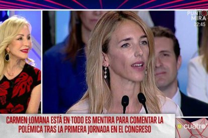 A Carmen Lomana, Cayetana Álvarez de Toledo le parece 