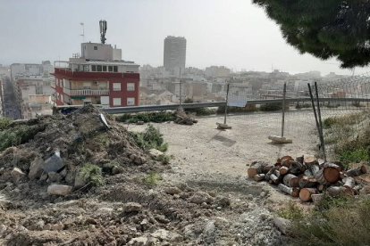 Alicante tala indiscriminadamente árboles en uno de los pulmones de la ciudad