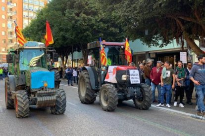 El sector agrario valenciano se manifiesta en Valencia