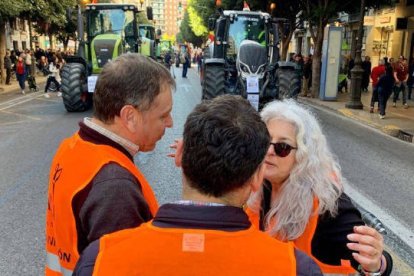 El sector agrario valenciano se manifiesta en Valencia