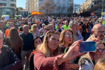 El sector agrario valenciano se manifiesta en Valencia