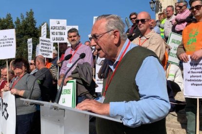 El sector agrario valenciano se manifiesta en Valencia