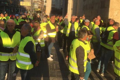 El sector agrario valenciano se manifiesta en Valencia