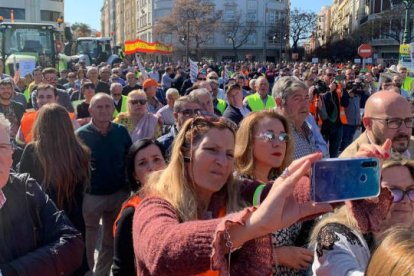 El sector agrario valenciano se manifiesta en Valencia