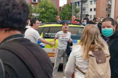 Jóvenes de ultraizquierda han vuelto a intentar reventar las protestas en Alcorcón.