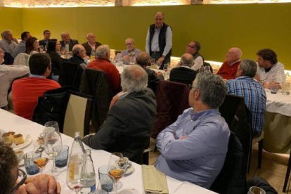 Camps, durante su intervención en Benissanó.