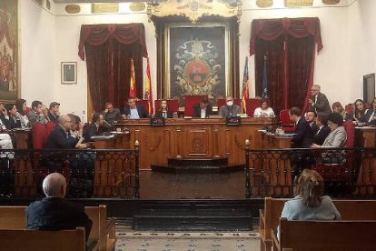 Pleno municipal en Elche