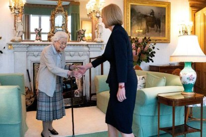 Hace apenas unos días la reina Isabel recibió a la nueva primera ministra Liz Truss.