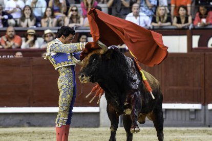 San Isidro 21ª. Román da todo lo que tiene, corta una oreja y es herido