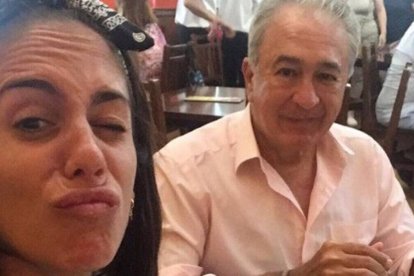 Anabel Pantoja ha compartido una tierna foto con su padre para despedirse de él en una emotiva carta en Instagram.