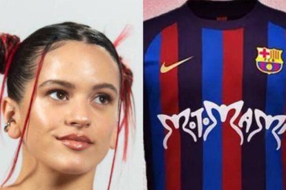 Rosalía en colaboración con el FC Barcelona