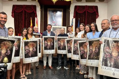 Presentación cartel fiestas Elche 2023