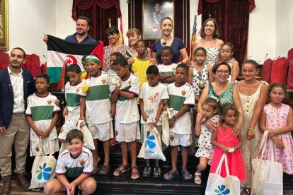 Acogida de niños y niñas saharauis en el Ayuntamiento de Elche