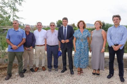 Mazón, en su visita a Orihuela y Almoradí