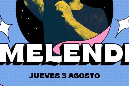 Cartel Melendi 'Brilla Torrevieja'