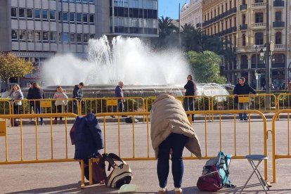 Plaza del Ayuntamiento de Valencia.