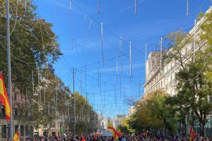 “¡Me gusta la fruta!” El grito de indignación de Ayuso que triunfa en Cibeles