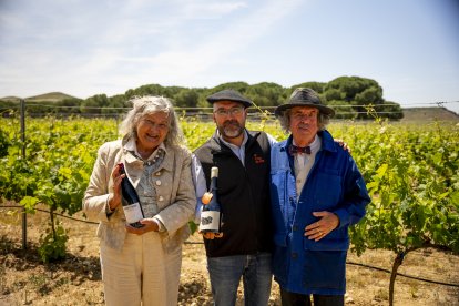 Sergio Àvila y Lydia y Claude Bourguignon