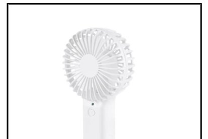 mini ventilador de mano
